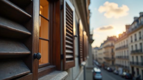 Choisir les bons volets à Paris pour optimiser votre confort