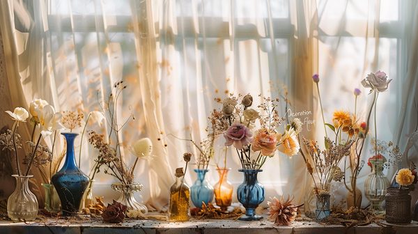 Décoration fleur séchée : charme intemporel chez vous