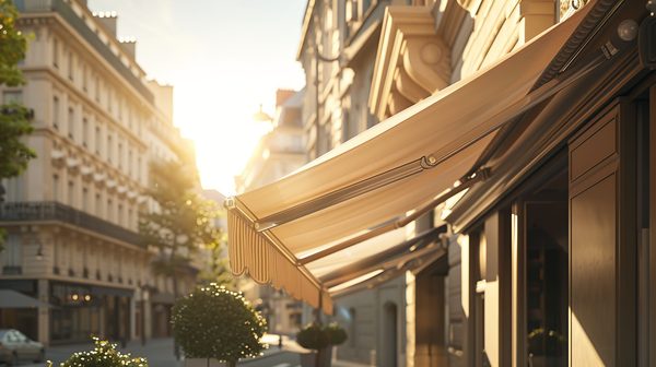 Installation professionnelle de store extérieur à Lyon 6