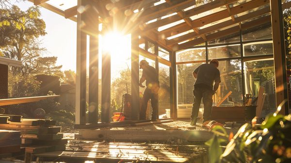 Pose d'une véranda : les principales étapes à suivre