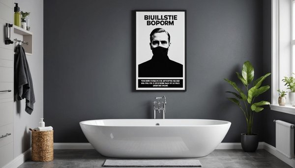 Des affiches humoristiques qui mettent le fun dans vos toilettes